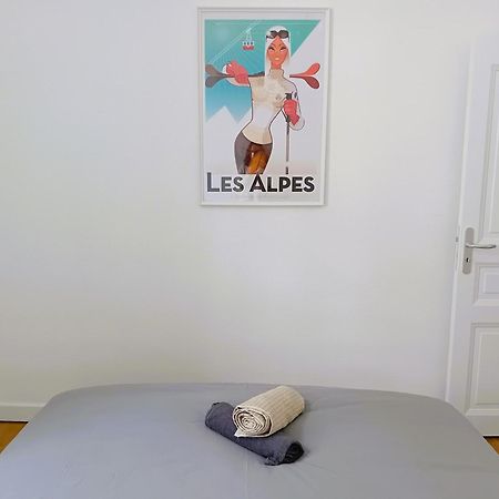 102 - Appart Renove Avec Grand Salon Et 1 Chambre - Tram Et Clinique Mutualiste A 1 Min Гренобль Экстерьер фото