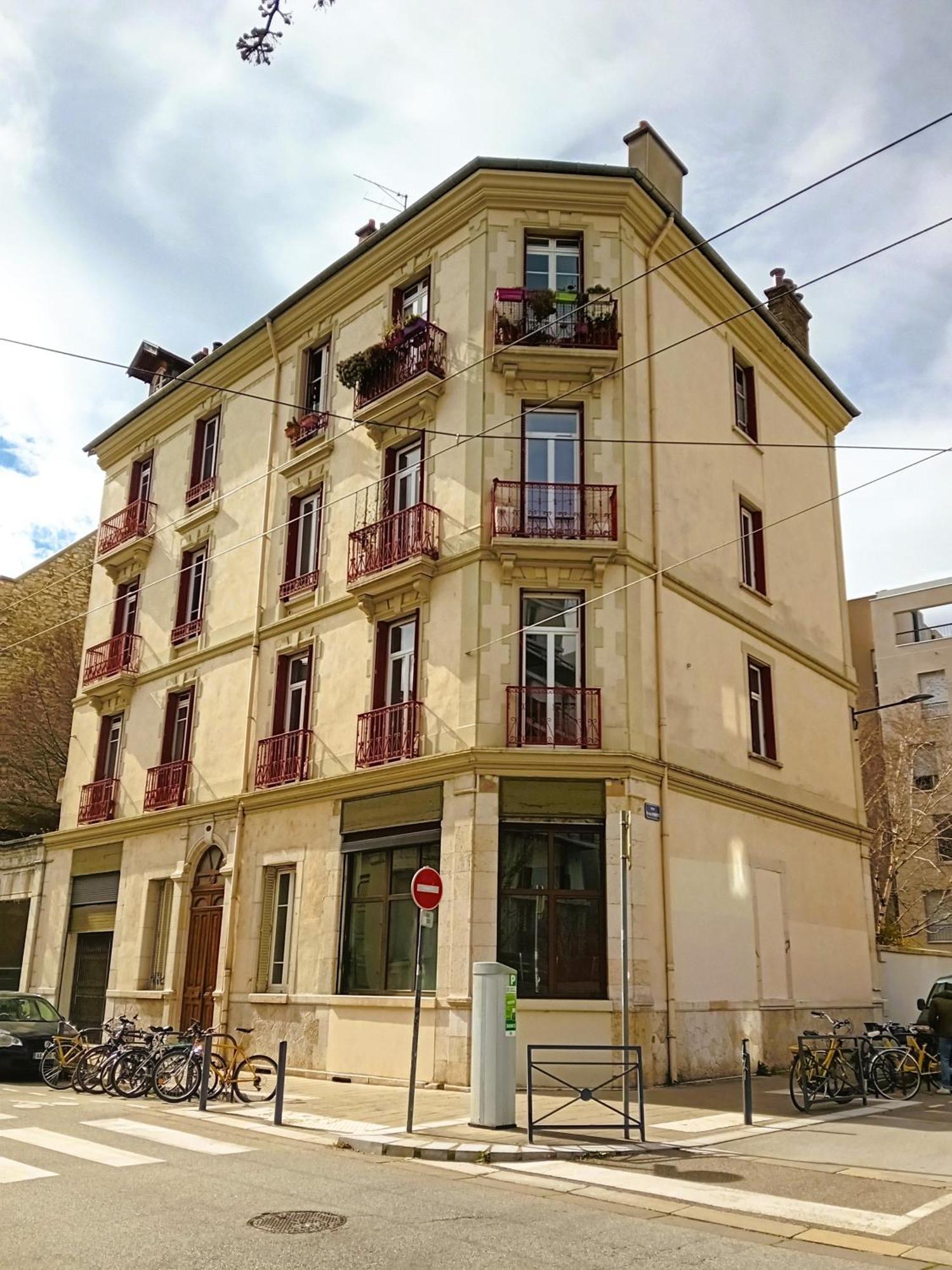 102 - Appart Renove Avec Grand Salon Et 1 Chambre - Tram Et Clinique Mutualiste A 1 Min Гренобль Экстерьер фото